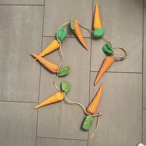 Easter themed carrot 🥕 garland super cute 🐇